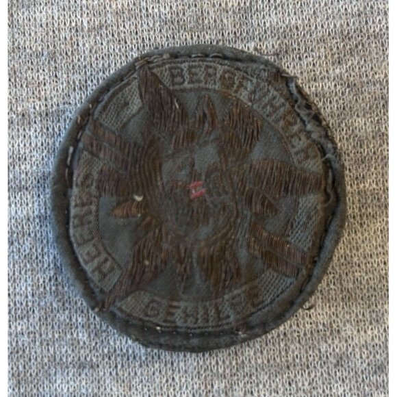 Heeres Bergfuhrer Sleeve Patch Round Shape Grey - Picture 1 of 7